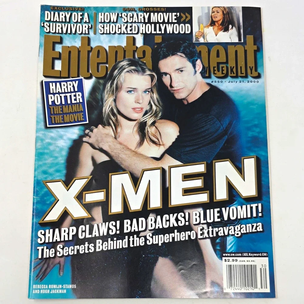 Entertainment Weekly Issue #550 July 2000 X-Men Jeff Jensen English